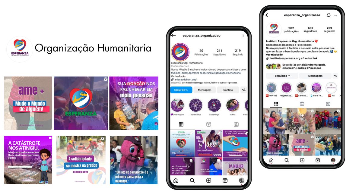 Perfil e publicações de Instituto Esperanza no Instagram
